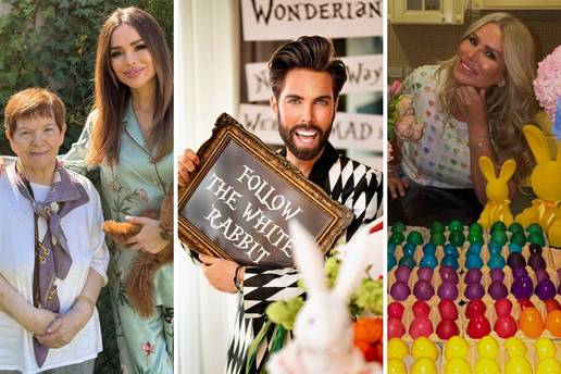 FOTO Evo kako su na&scaron;i poznati proveli Uskrs: Neki bili na &scaron;pici, drugi pokazali sre&dstrok;ene domove