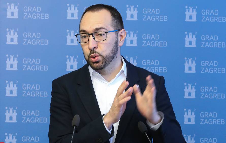 Zagreb: Redovna konferencija za medije gradonačelnika Tomaševića