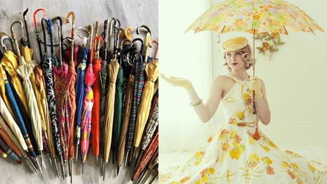 Kišobrani: Danas nužda, a u pedesetima chic modni dodatak