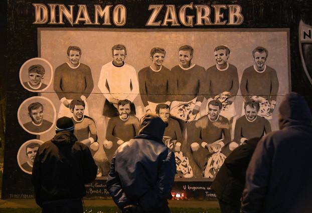 Zagreb: Bad Blue Boysi zapalili lampione povodom smrti Stjepana Lamze