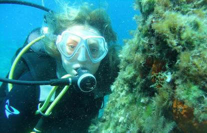 'Morska sirena' Vlatka navukla se na ronjenje u Dubrovniku