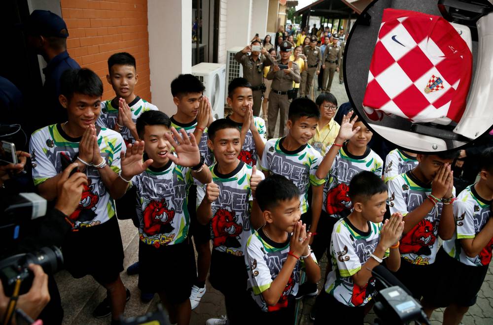 Tajlandski dječaci i trener od HNS-a će dobiti naše dresove