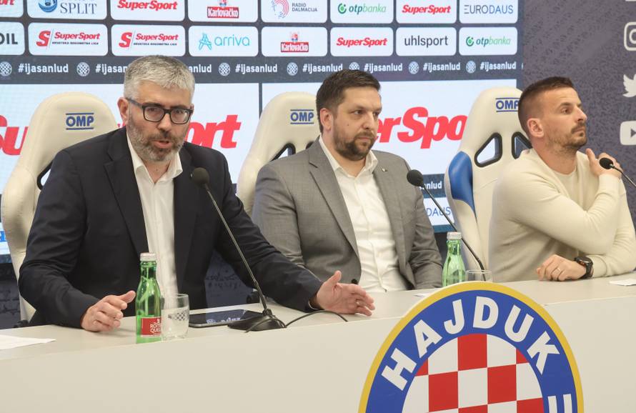 Split: Konferencija za medije u Hajduku