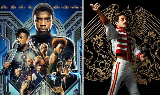 'Bohemian Rhapsody i 'Black Panther' slavljenici večeri