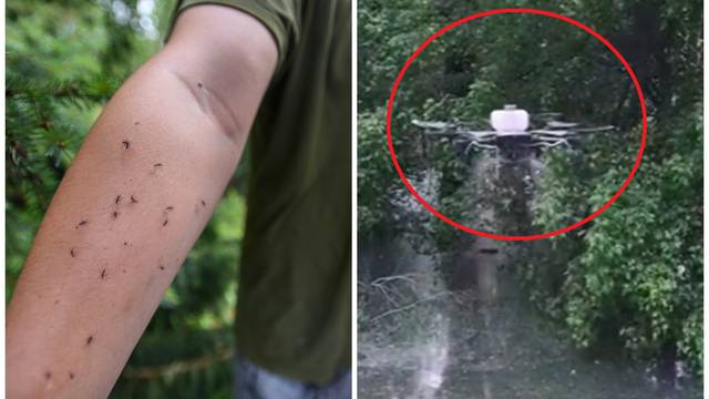 Istok Hrvatske napada komarce dronovima: 'Ulaze nam u usta, u oči, u uši, svašta. Grozno...'