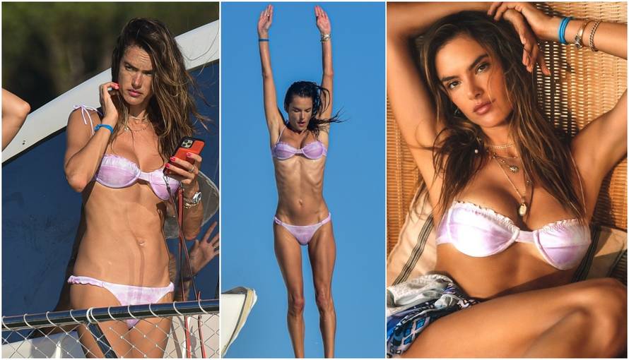 Alessandra Ambrosio 'brčka' se u Brazilu u minijaturnom badiću