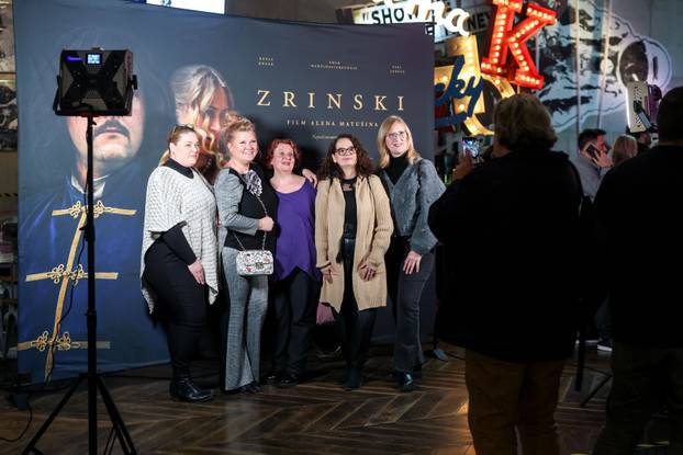 Zagreb: Premijera dugometražnog igrano-dokumentarnog filma "Zrinski"