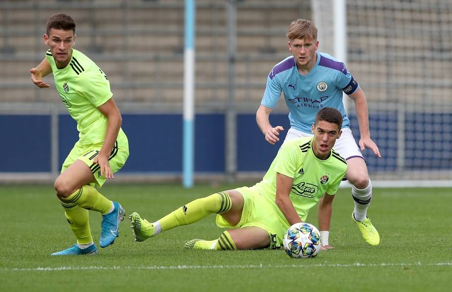 Susret 2. kola Lige prvaka mladih izmeÄu Manchester Cityja i Dinama