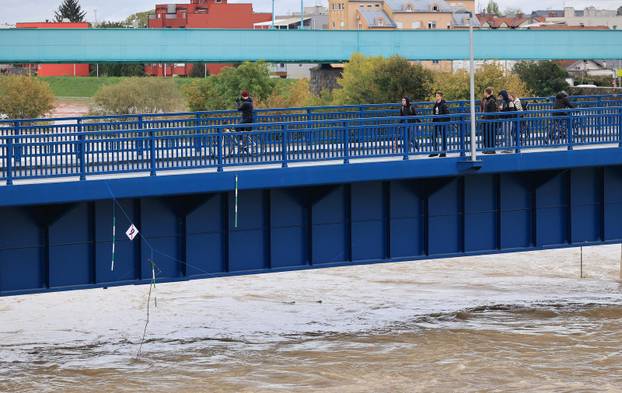 Sava se u Zagrebu izlila iz korita