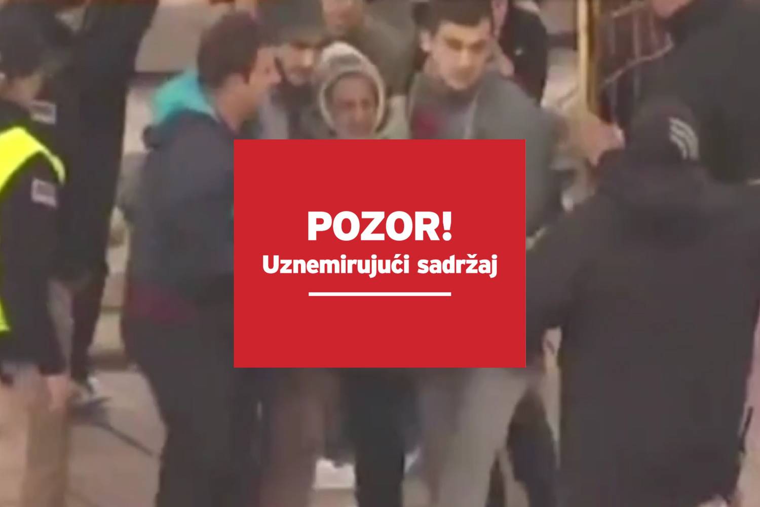 Užas u Sarajevu: Topovski udar raznio nogu domaćem navijaču!