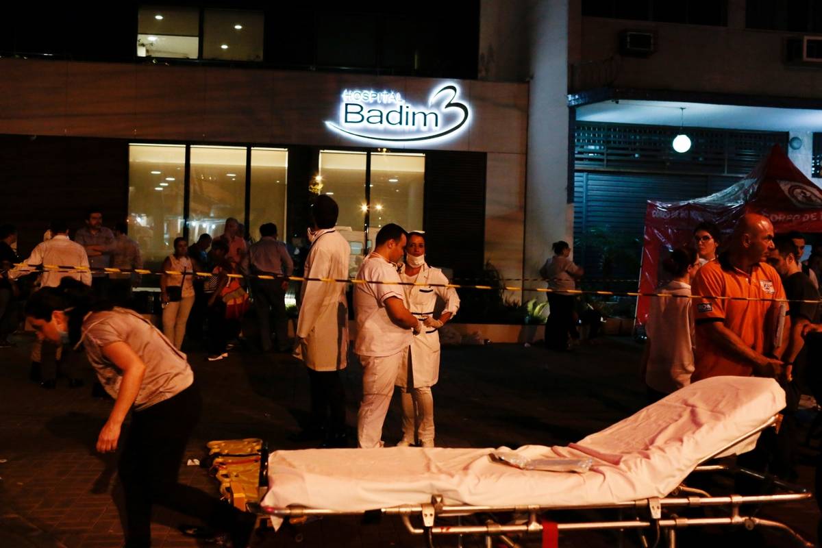 Rio de Janeiru: Najmanje jedan poginuli u požaru u bolnici