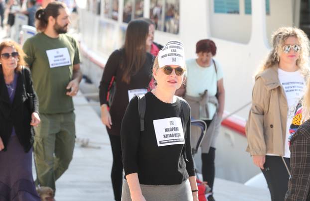 Omiš: Građani prosvjedovali zbog projekta obilaznice