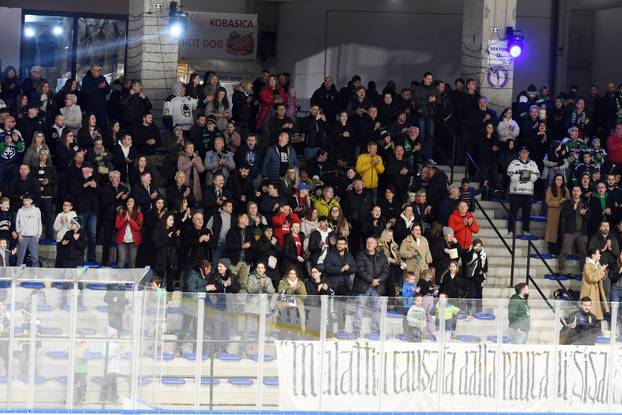 Sisak: Prva polfinalna utakmica oigravanja Alpske lige KHL Sisak - HC Merano