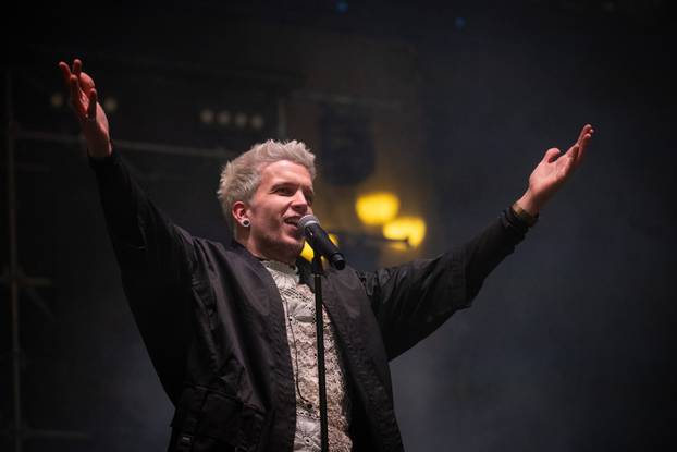 Zagreb: Koncert Baby Lasagne na glavnom gradskom trgu