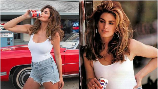 Cindy Crawford pozirala kao u slavnoj reklami iz devedesetih