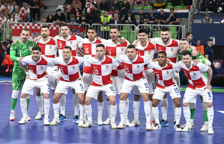 Susret Hrvatske i Španjolske u polufinalu Europskog prvenstva u futsalu