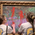 Klimatske aktivistice razmazale boju po slici Claudea Moneta u Švedskom nacionalnom muzeju