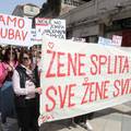 FOTO Deveti Marš za prava žena u Splitu: 'Računajte na otpor'