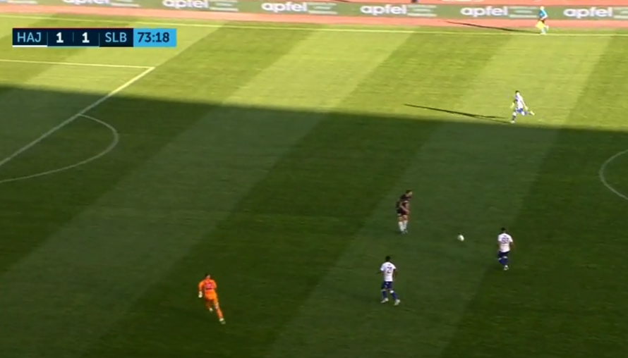 Da je Ježina ostao slaviti na klupi, gol 'bilih' ne bi priznali