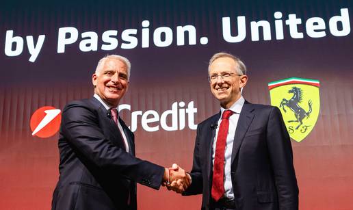 UniCredit postao službeni partner Ferrarija