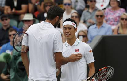 Čilić ekspresno u četvrtfinalu! Nishikori predao zbog ozljede