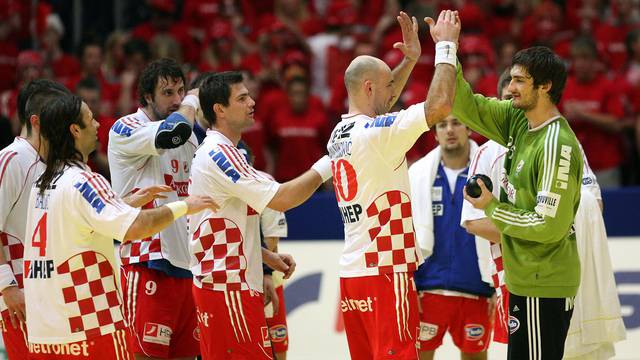 Hrvatski rukometaši u Norveškoj 2008. goodine osvojili europsko srebro