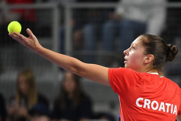 Varaždin: Treći dan Billie Jean King Cup playoffa