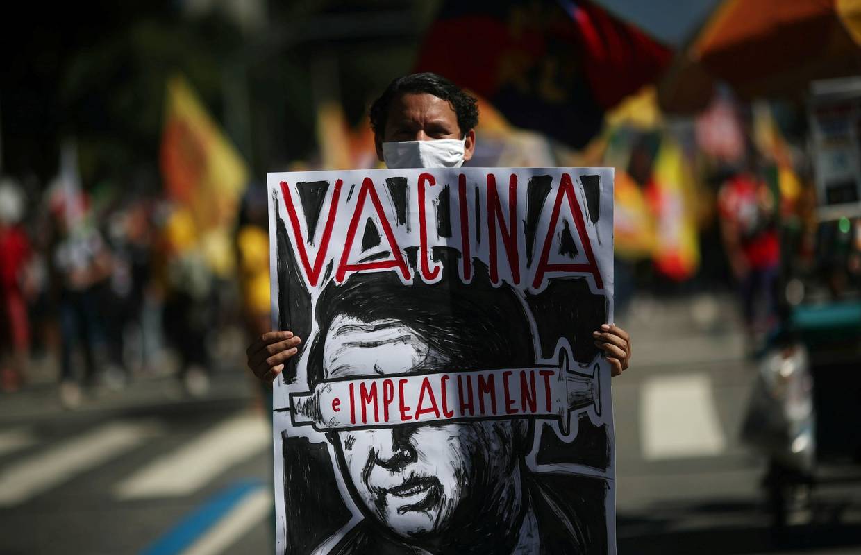 U Brazilu drugi put ovaj mjesec prosvjeduju protiv Bolsonara