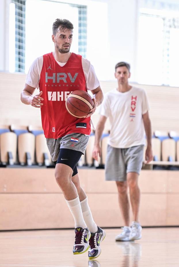 Zagreb: Hrvatski ko&scaron;arka&scaron;i odradili trening uo&ccaron;i odlaska na Olimpijski pretkvalifikacijski turnir