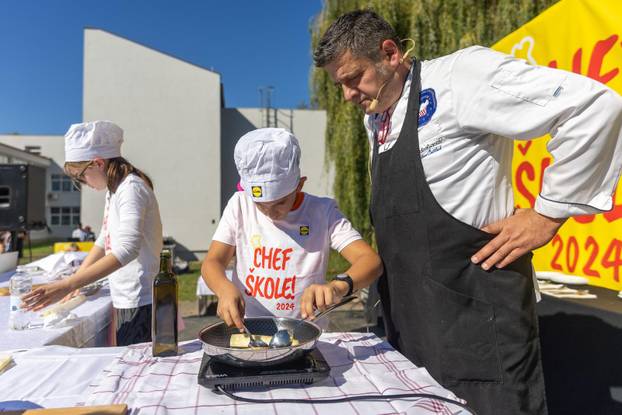 Osijek: Događanje "Budi chef škole" u organizaciji 24sata