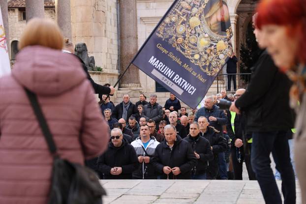 Split: Molitelji na Peristilu okupili su se i ove prve subote u mjesecu