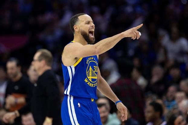 NBA: Golden State Warriors at Philadelphia 76ers