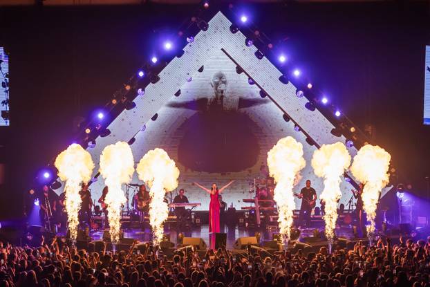 Split: Aleksandra Prijović održala koncert u dvorani Gripe