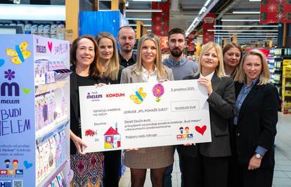 Zaklada “Budi Melem” donirala 10.000 eura humanitarnoj udruzi “RTL pomaže djeci”