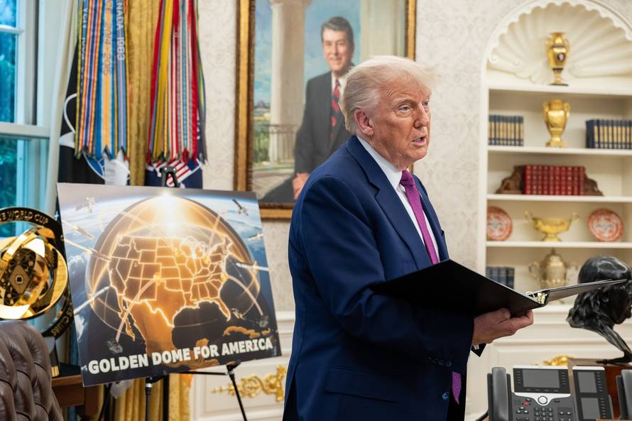 Trump Announces Golden Dome Missile Defense System