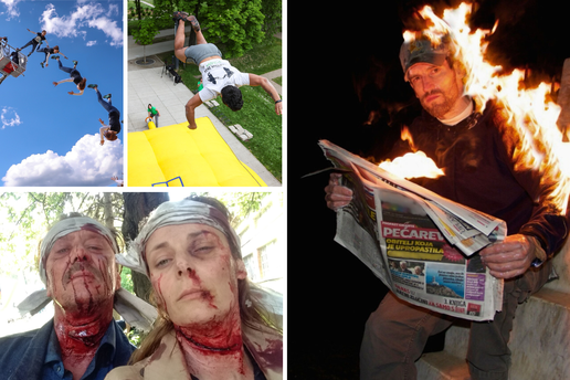 Svjetski kaskaderi za 24sata: 'Kaos, rizik i opasnost su nam u krvi. Bez nas nema ni filmova!'