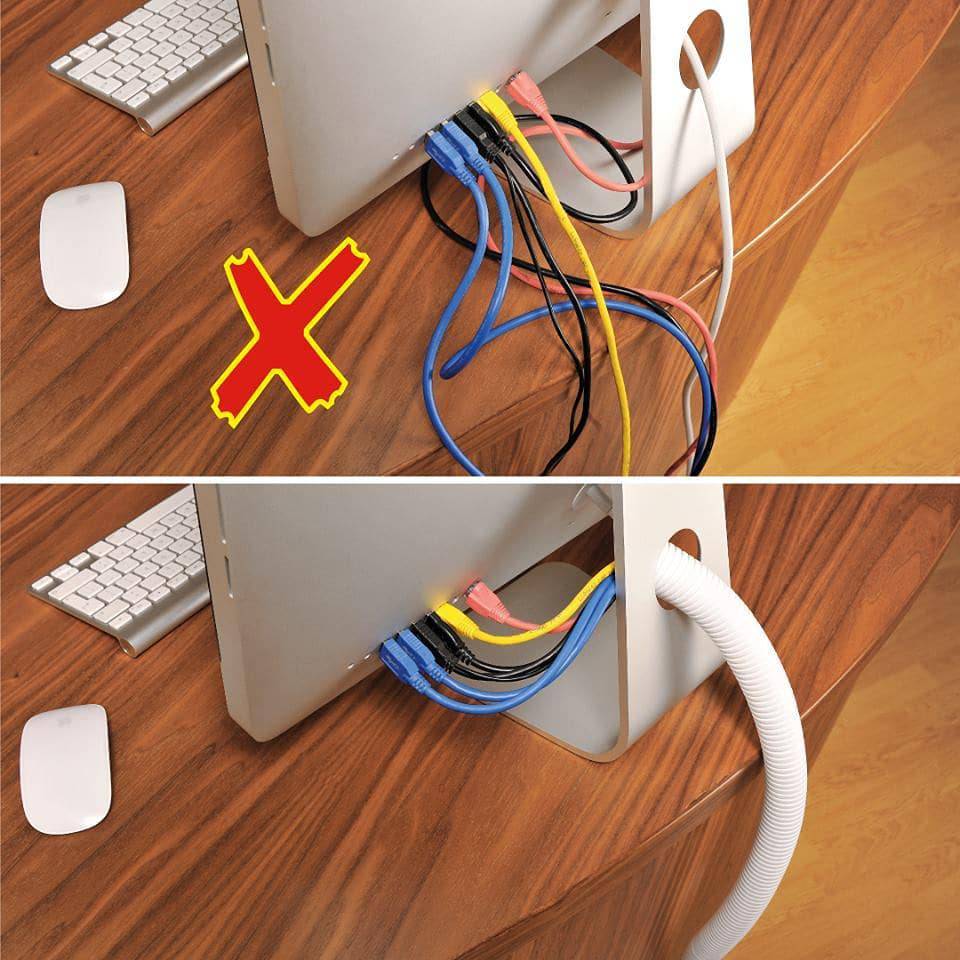 8 savjeta kako sakriti kablove po kući - vrlo jednostavne ideje