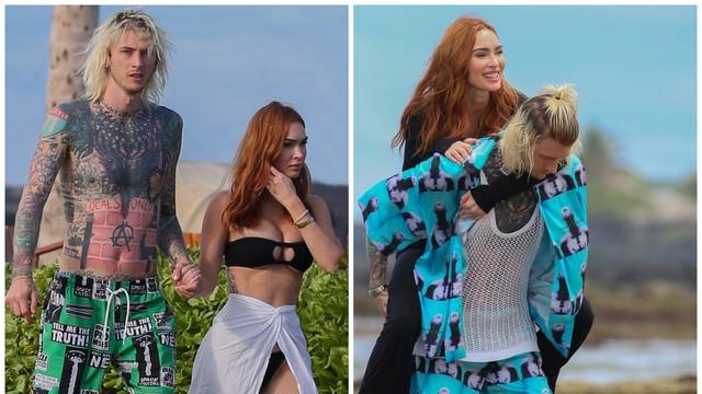 Megan Fox i Machine Gun Kelly ponovno su zajedno: Igrali se i izmijenjivali nježnosti na plaži