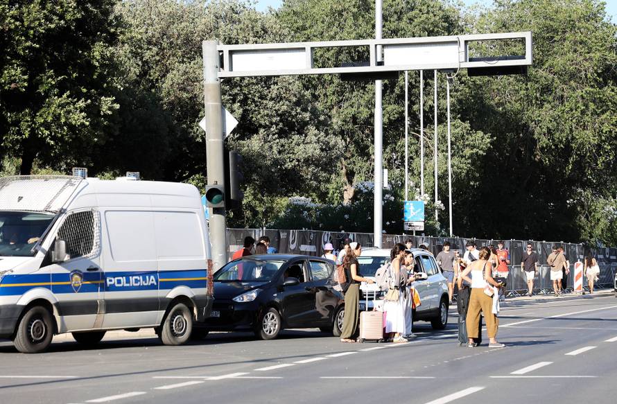 Split: Centar grada uoči početka Ultre 