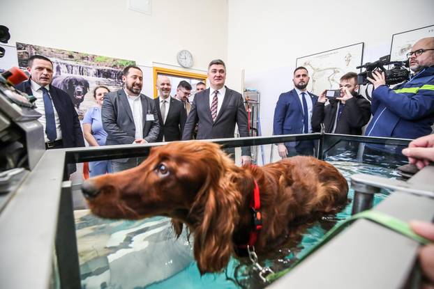 Zagreb: Predsjednik Milanović posjetio je Veterinarski fakultet Sveučilišta u Zagrebu