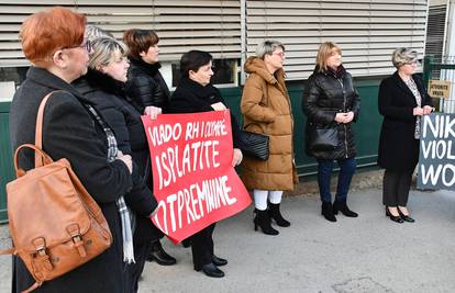 Prosvjed bivših radnica Orljave i Novog sindikata: Svi smo se na neki način razboljeli tamo
