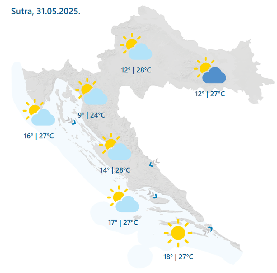 Ljeto pred vratima: Stiže prvi toplinski val, bit će i do 30 °C