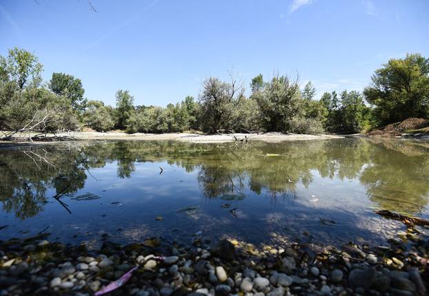 Zagreb: Jezero Bundek gotovo presušilo