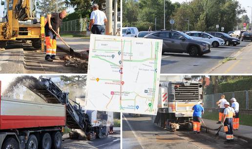 Radi se punom parom! Radovi na Aveniji Većeslava Holjevca neke iznenadili, auti se okreću