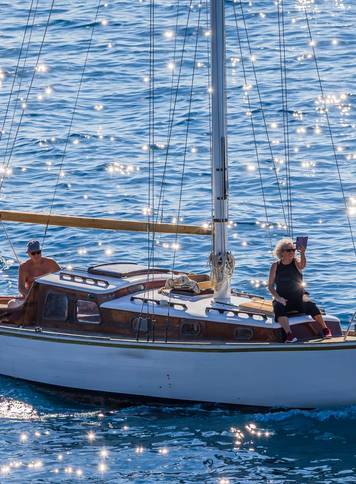 Split:  Pogled sa Sustipana na start Mrduljske Regate