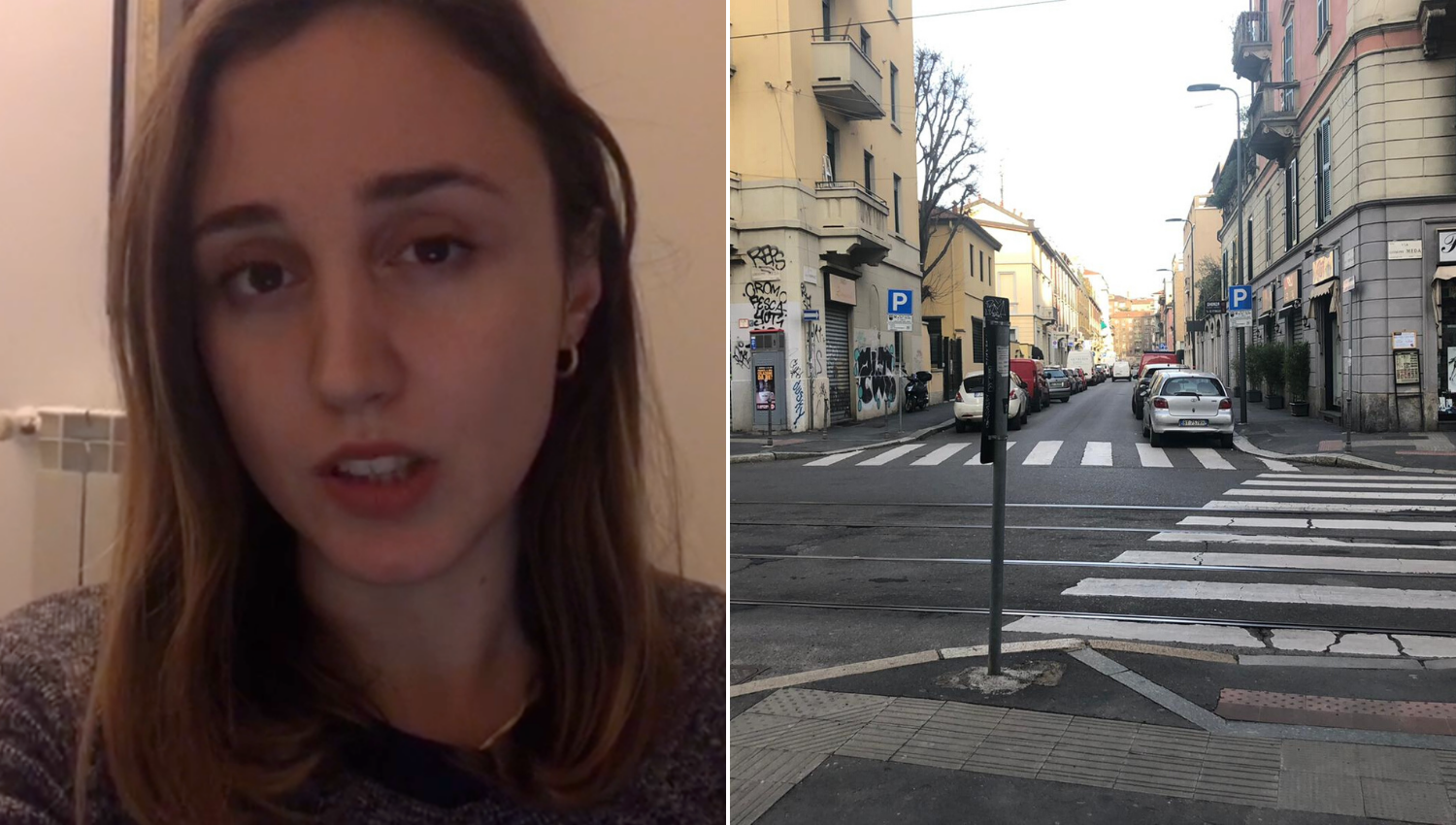 Laura (27) nam je  snimila ulice Milana: Talijani su preopušteni
