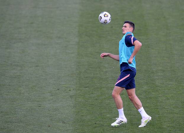 Zagreb: Hrvatski reprezentativci odradili trening prije utakmica u Ligi nacija
