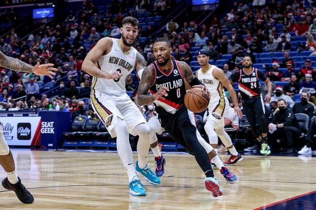 NBA: Portland Trail Blazers at New Orleans Pelicans