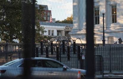 Trump gradi plesnu dvoranu, počeli su rušiti dio Bijele kuće