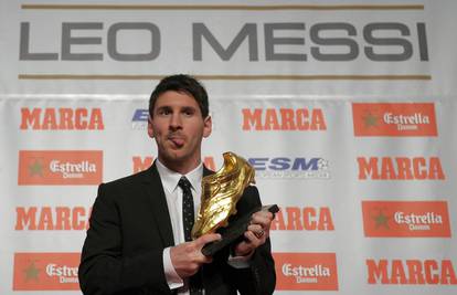 Za rekordnih 50 golova Lionel Messi primio je Zlatnu kopačku